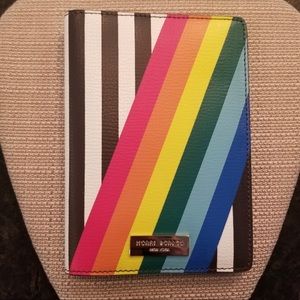 NWOT auth. Henri Bendel rainbow passport wallet